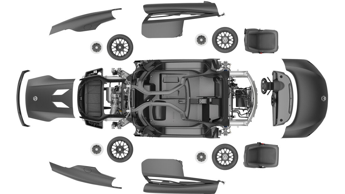 Carbon-Teile, VW XL1
