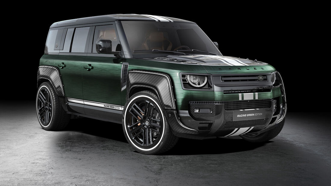 Carlex Land Rover Defender Racing Green Edition Tuning