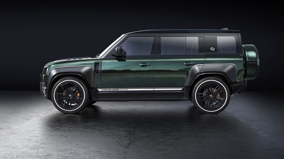 Carlex Land Rover Defender Racing Green Edition Tuning