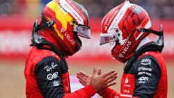 Carlos Sainz - Charles Leclerc - Ferrari - Formel 1 - GP England - 2. Juli 2022