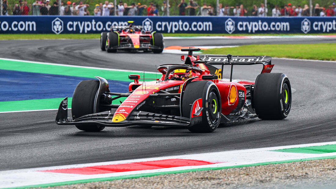 Carlos Sainz & Charles Leclerc - Ferrari - GP Italien 2023