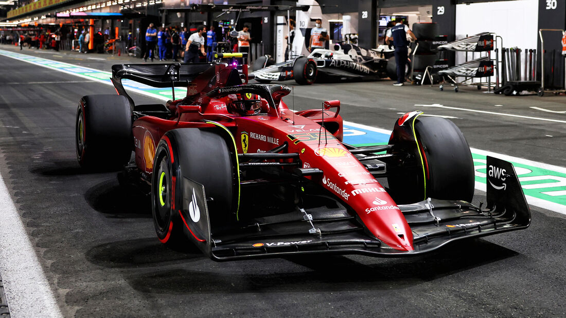 Carlos Sainz - Ferrari - F1 - GP Saudi-Arabien - Jeddah - Qualifying - 26. März 2022