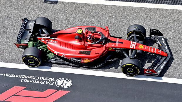 Carlos Sainz - Ferrari - Formel 1 - Bahrain F1-Test - 24. Februar 2023