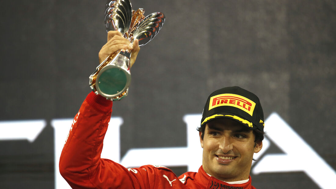 Carlos Sainz - Ferrari - Formel 1 - GP Abu Dhabi - 12. Dezember 2021