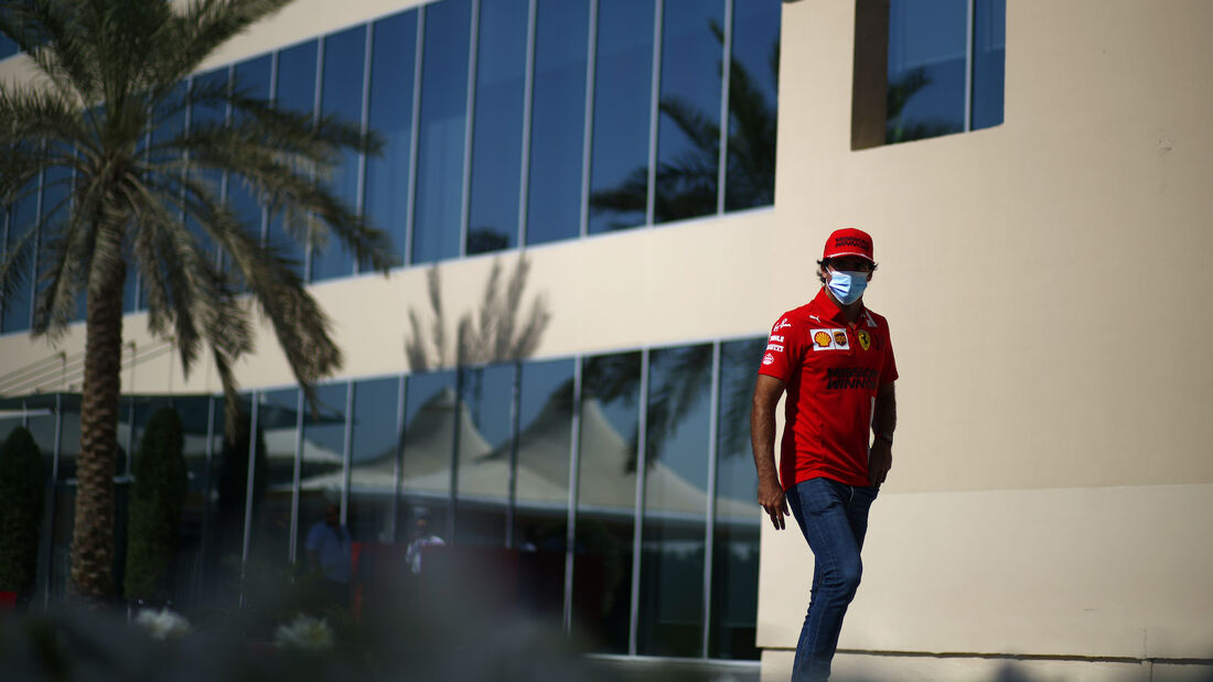 Carlos Sainz - Ferrari - Formel 1 - GP Abu Dhabi - 9. Dezember 2021