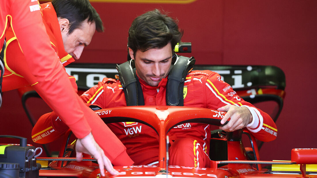 Carlos Sainz - Ferrari - Formel 1 - GP Australien - Melbourne - 21. März 2024