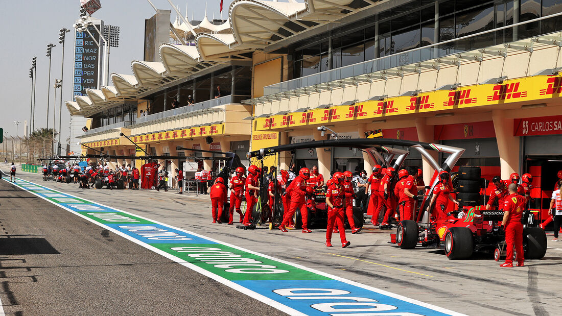 Carlos Sainz - Ferrari - Formel 1 - GP Bahrain - Freitag - 26.3.2021