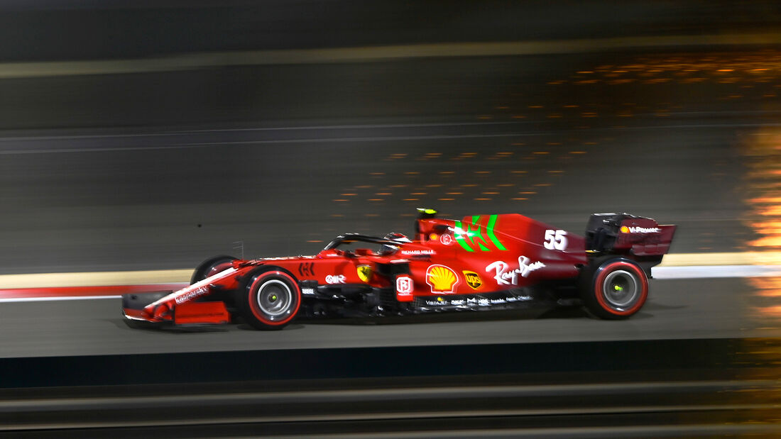 Carlos Sainz - Ferrari - Formel 1 - GP Bahrain - Qualifying - Samstag - 27.3.2021 