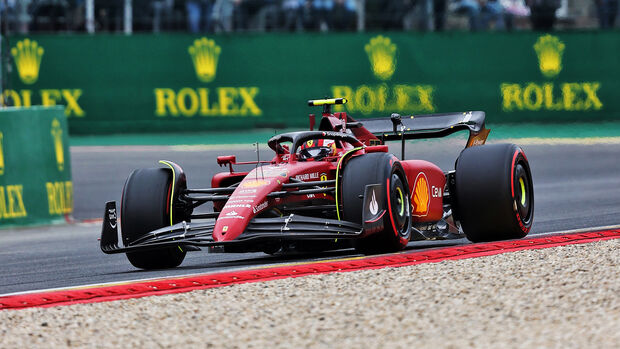 Carlos Sainz - Ferrari - Formel 1 - GP Belgien - Spa-Francorchamps - 26. August 2022