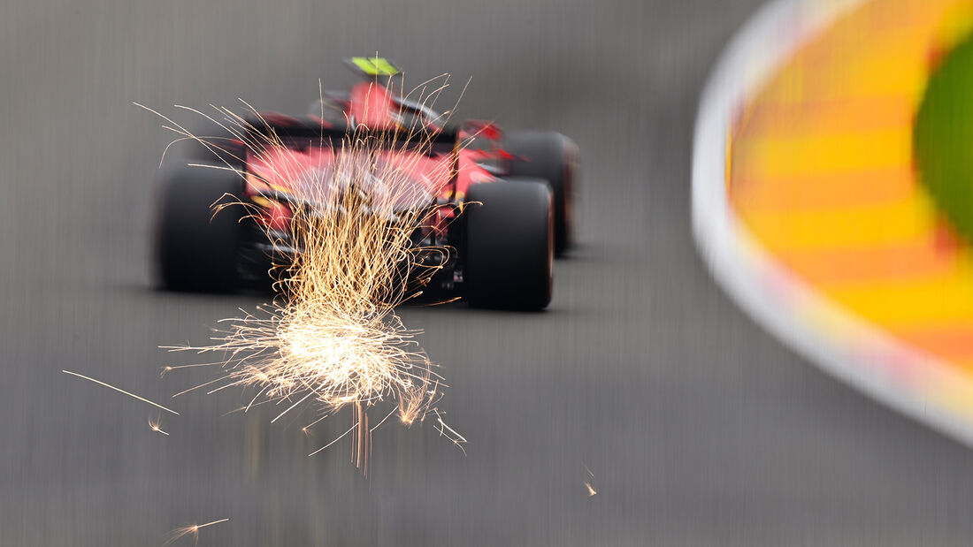 Carlos Sainz - Ferrari - Formel 1 - GP Belgien - Spa-Francorchamps - 27. August 2021
