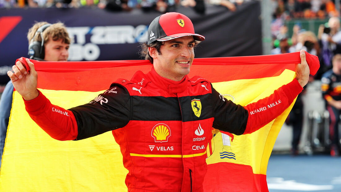 Carlos Sainz - Ferrari - Formel 1 - GP England - 3. Juli 2022