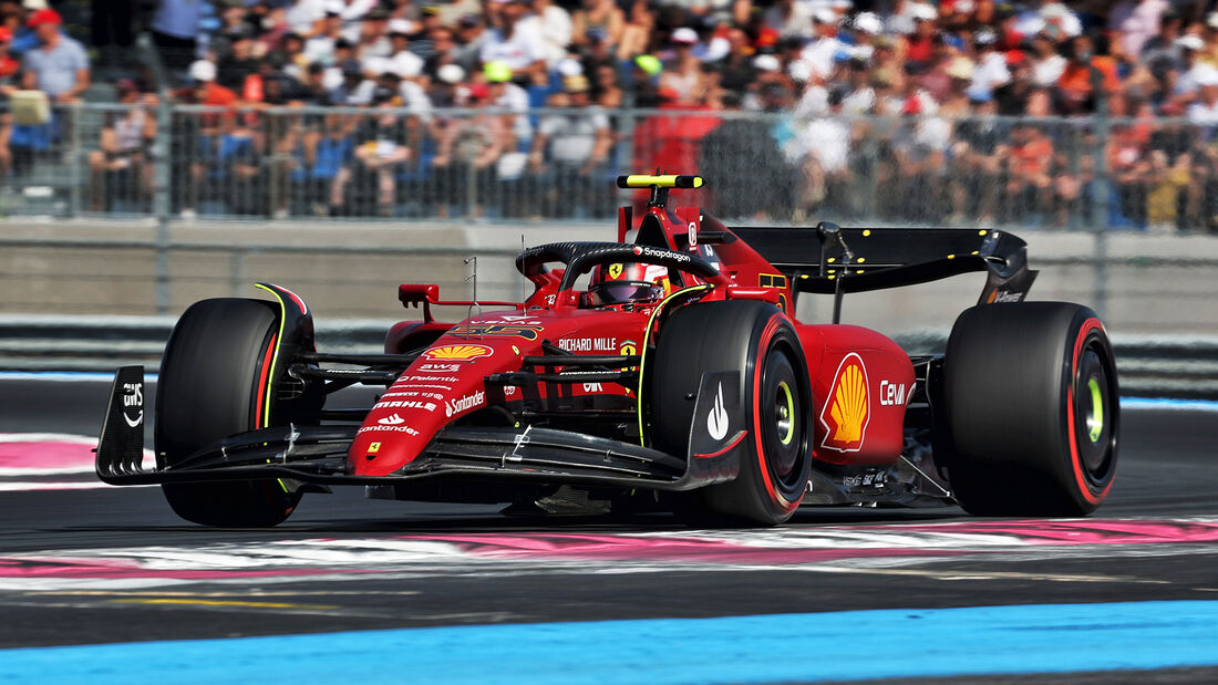 Carlos Sainz - Ferrari - Formel 1 - GP Frankreich - Le Castellet - 23. Juli 2022