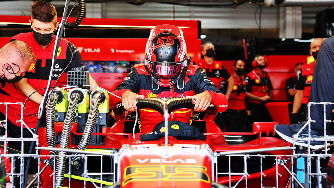 Carlos Sainz - Ferrari - Formel 1 - GP Frankreich - Le Castellet - Freitag - 22.7.2022