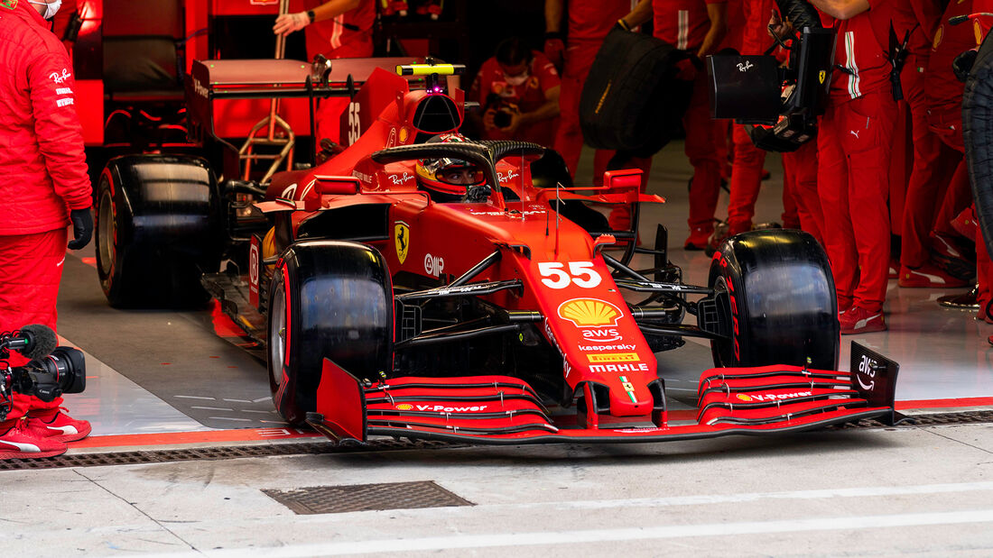 Carlos Sainz - Ferrari - Formel 1 - GP Italien - Monza - 10. September 2021