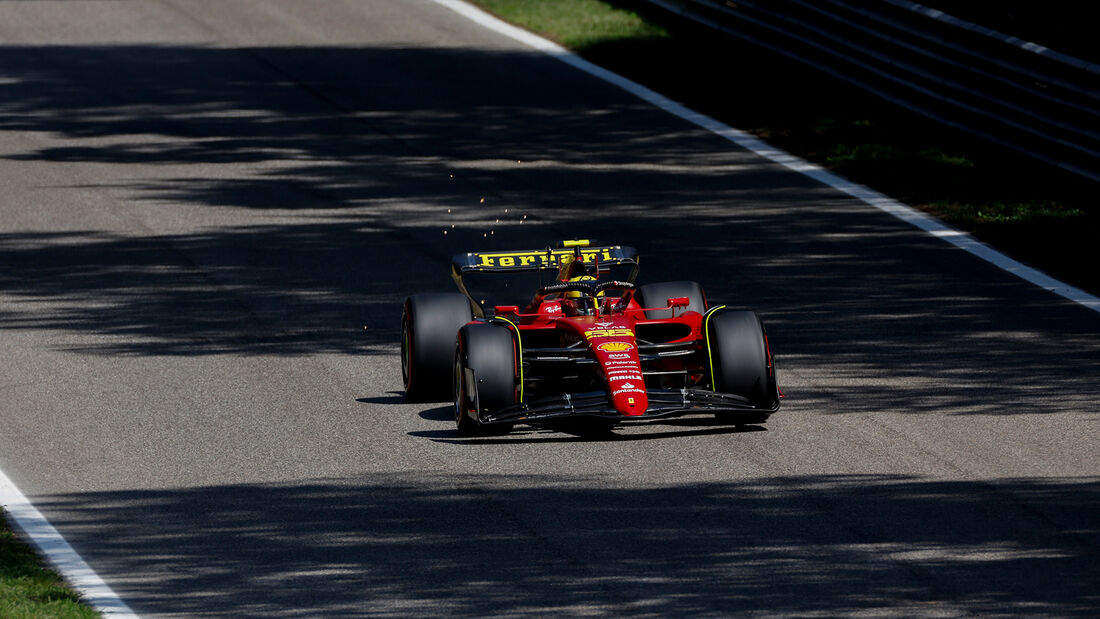 Carlos Sainz - Ferrari - Formel 1 - GP Italien - Monza - Qualifikation - 10.9.2022