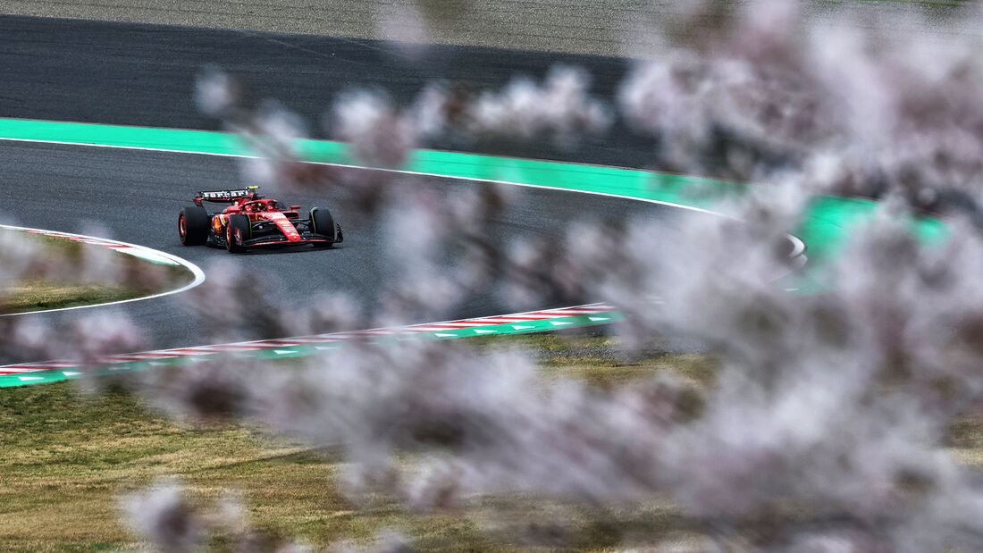 Carlos Sainz - Ferrari - Formel 1 - GP Japan - Suzuka - 5. April 2024