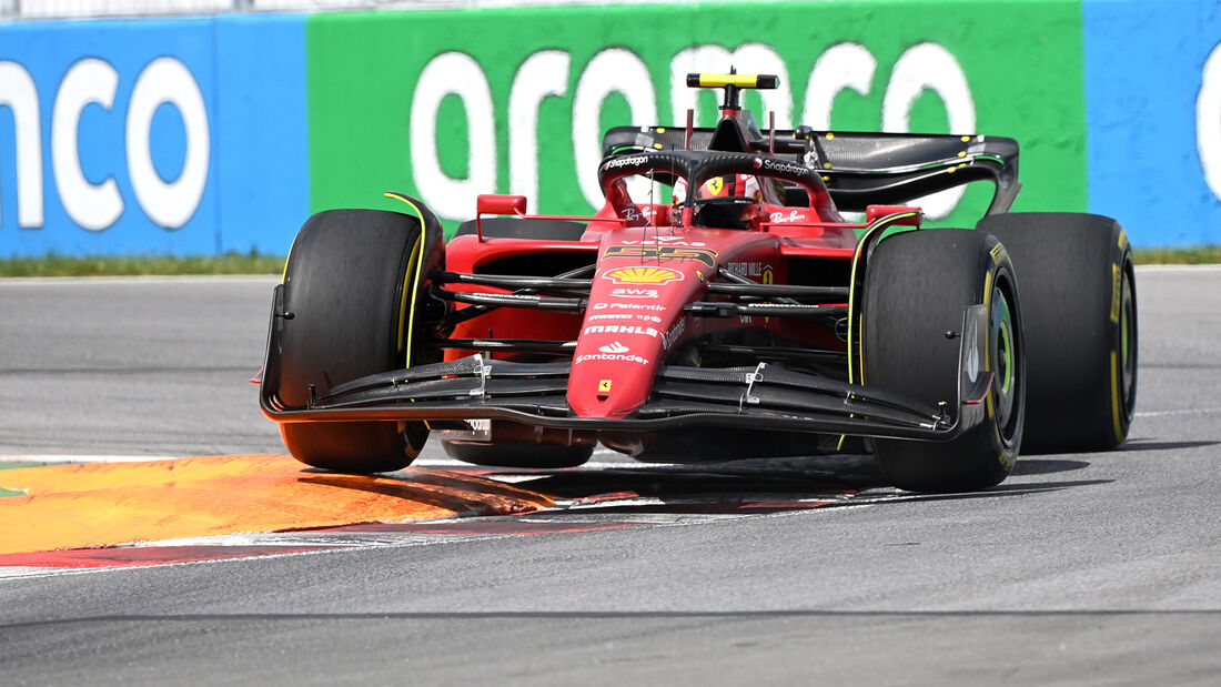 Carlos Sainz - Ferrari - Formel 1 - GP Kanada - Montreal - 17. Juni 2022