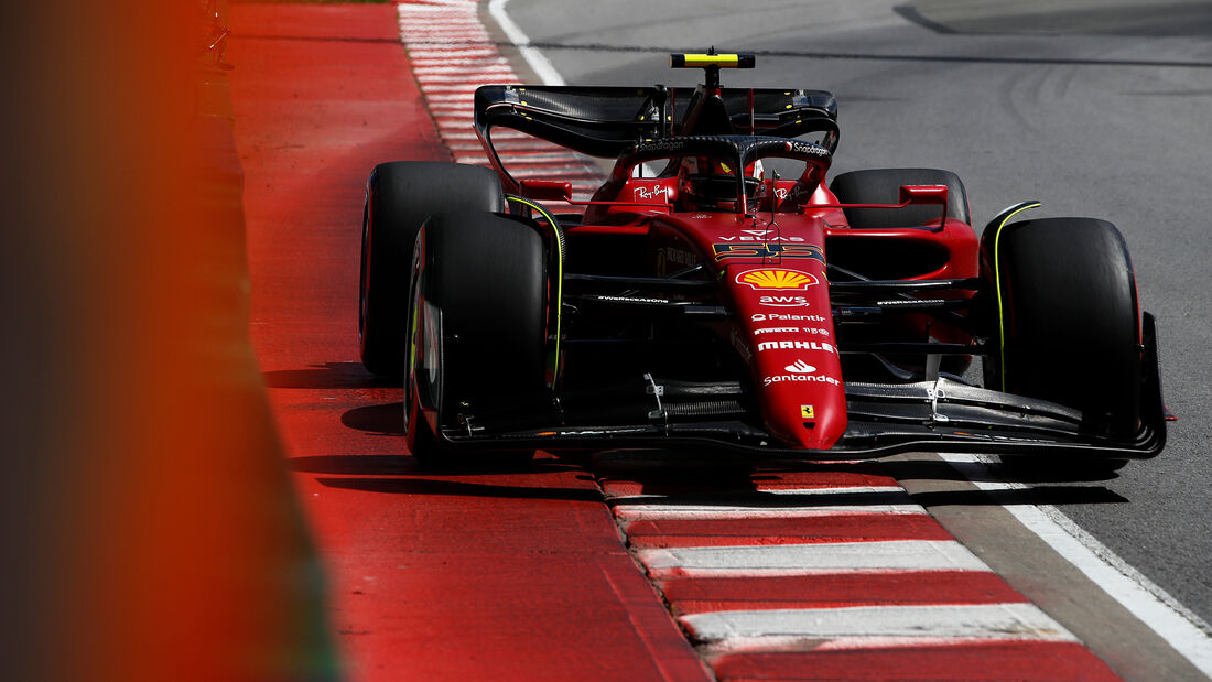 Carlos Sainz - Ferrari - Formel 1 - GP Kanada - Montreal - 17. Juni 2022