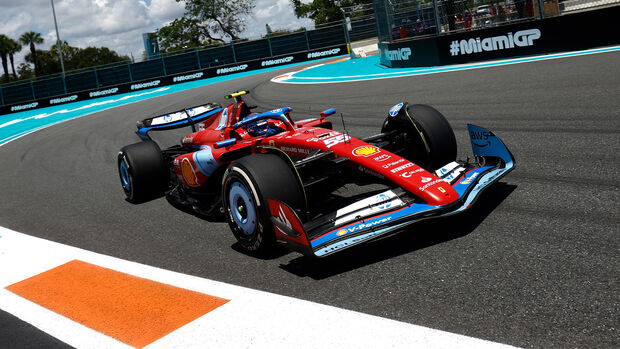 Carlos Sainz - Ferrari - Formel 1 - GP Miami - 3. Mai 2024