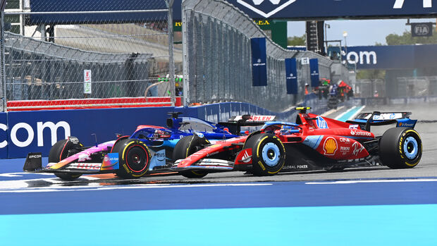 Carlos Sainz - Ferrari - Formel 1 - GP Miami - 4. Mai 2024