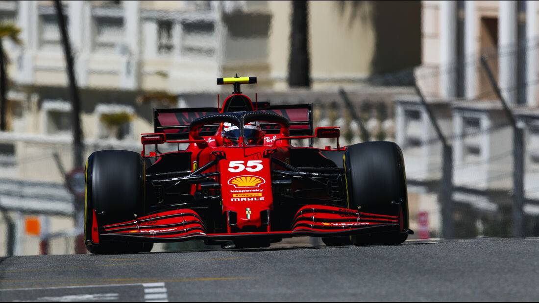 Carlos Sainz - Ferrari - Formel 1 - GP Monaco - 20. Mai 2021