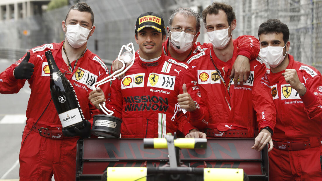 Carlos Sainz - Ferrari - Formel 1 - GP Monaco - 23. Mai 2021
