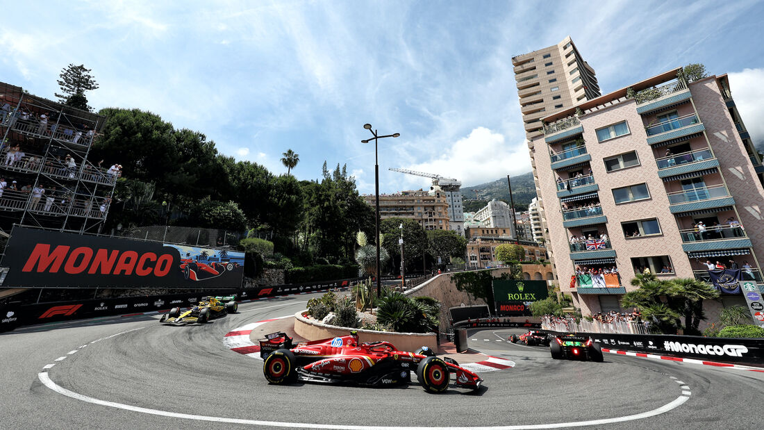 Carlos Sainz - Ferrari - Formel 1 - GP Monaco - 26. Mai 2024