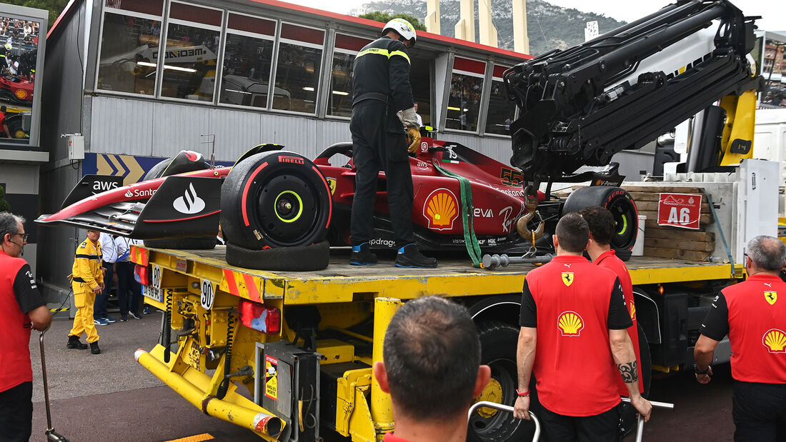 Carlos Sainz - Ferrari - Formel 1 - GP Monaco - 28. Mai 2022