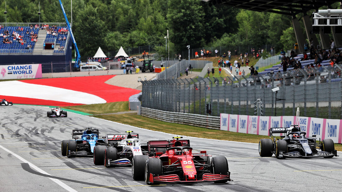Carlos Sainz - Ferrari - Formel 1 - GP Österreich - Spielberg - Freitag - 2.7.2021