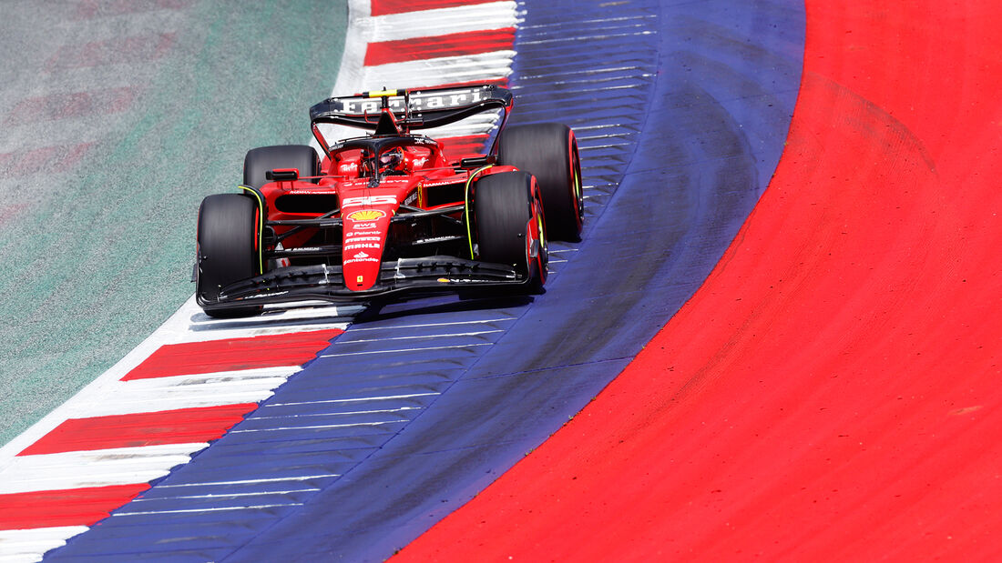 Carlos Sainz - Ferrari - Formel 1 - GP Österreich - Spielberg - Freitag - 30.6.2023