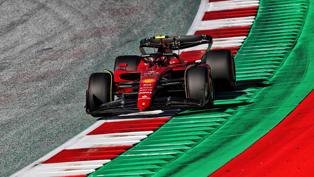 Carlos Sainz - Ferrari - Formel 1 - GP Österreich - Spielberg - Qualifikation - Freitag - 8.7.2022