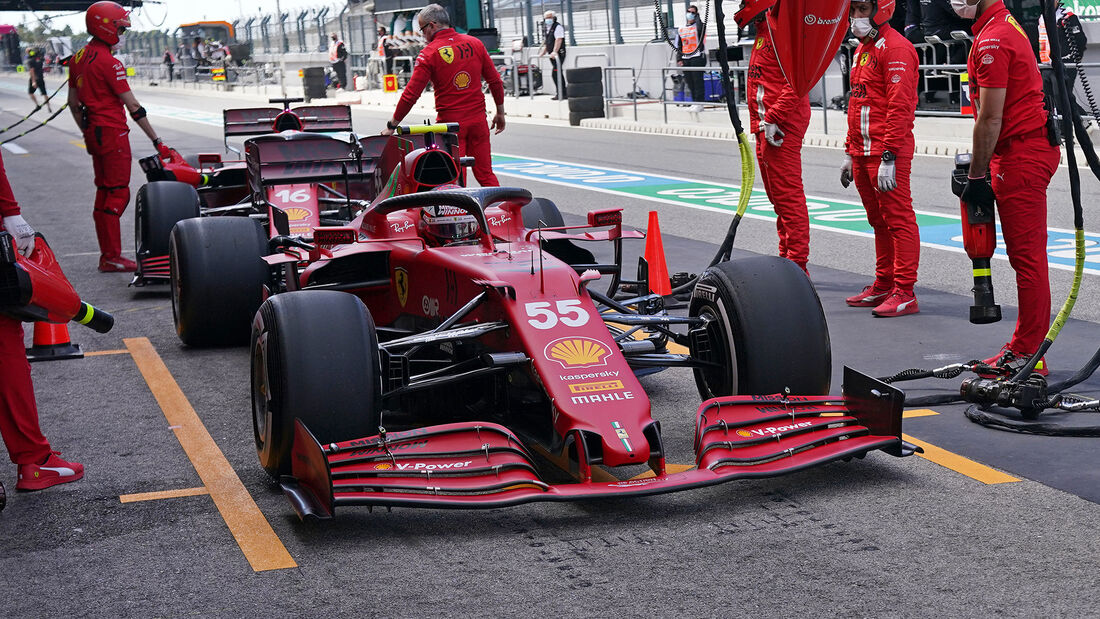 Carlos Sainz - Ferrari - Formel 1 - GP Portugal - Portimao - 30. April 2021