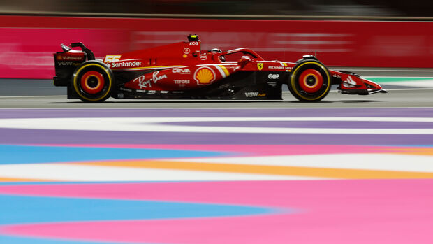 Carlos Sainz - Ferrari - Formel 1 - GP Saudi-Arabien - Jeddah - 7. März 2024