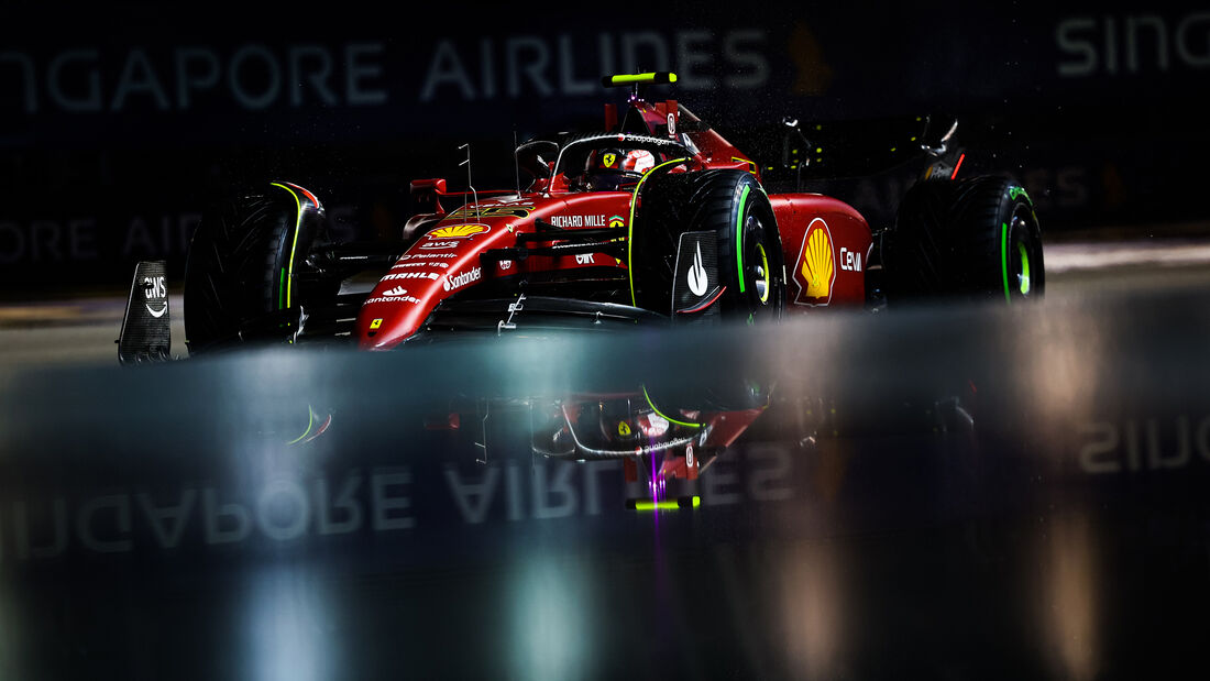 Carlos Sainz - Ferrari - Formel 1 - GP Singapur 2022