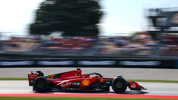Carlos Sainz - Ferrari - Formel 1 - GP Spanien - 2. Juni 2023