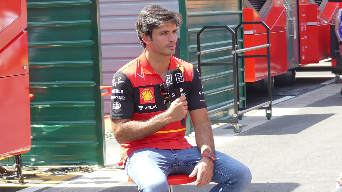 Carlos Sainz - Ferrari - Formel 1 - GP Spanien - Barcelona - 19. Mai 2022
