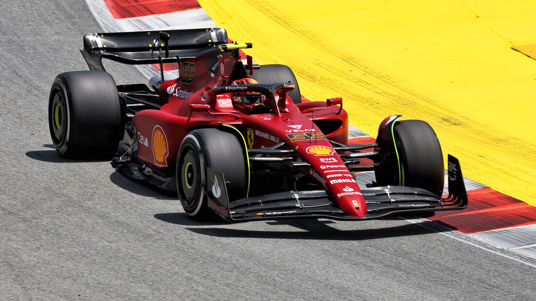 Carlos Sainz - Ferrari - Formel 1 - GP Spanien - Barcelona - 20. Mai 2022