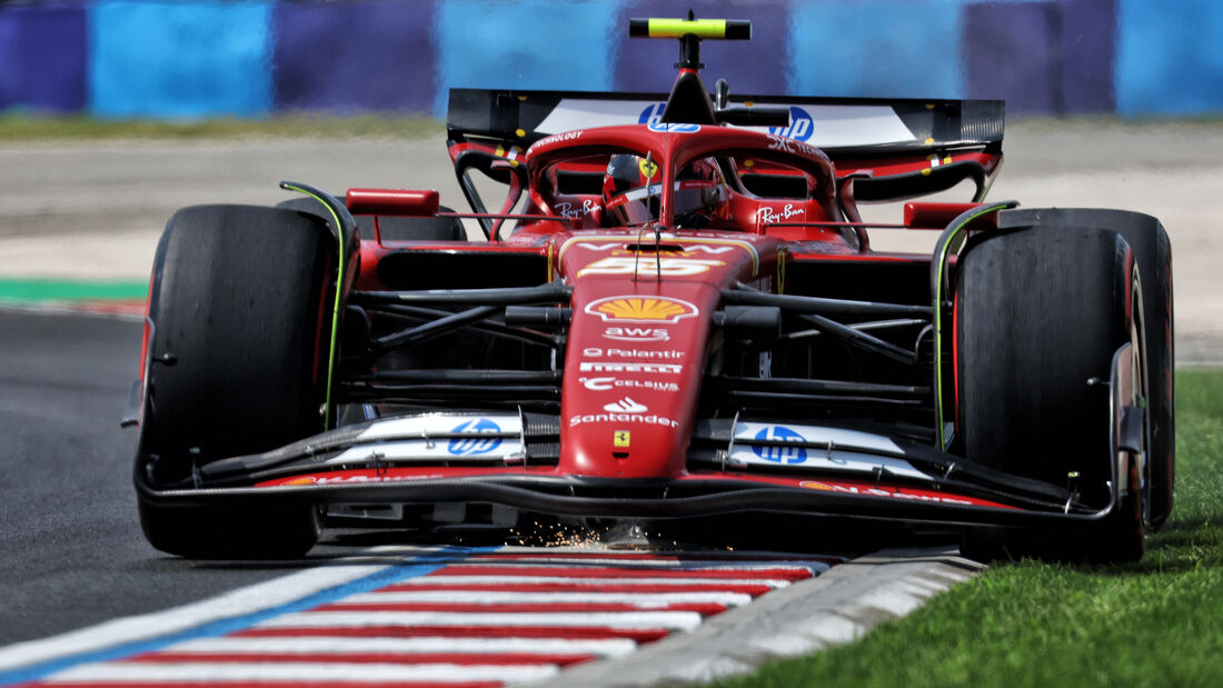 Carlos Sainz - Ferrari - Formel 1 - GP Ungarn - 19. Juli 2024