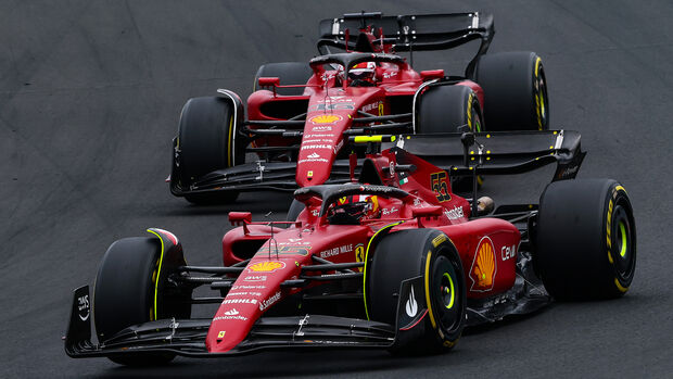 Carlos Sainz - Ferrari - Formel 1 - GP Ungarn 2022 - Budapest - Rennen