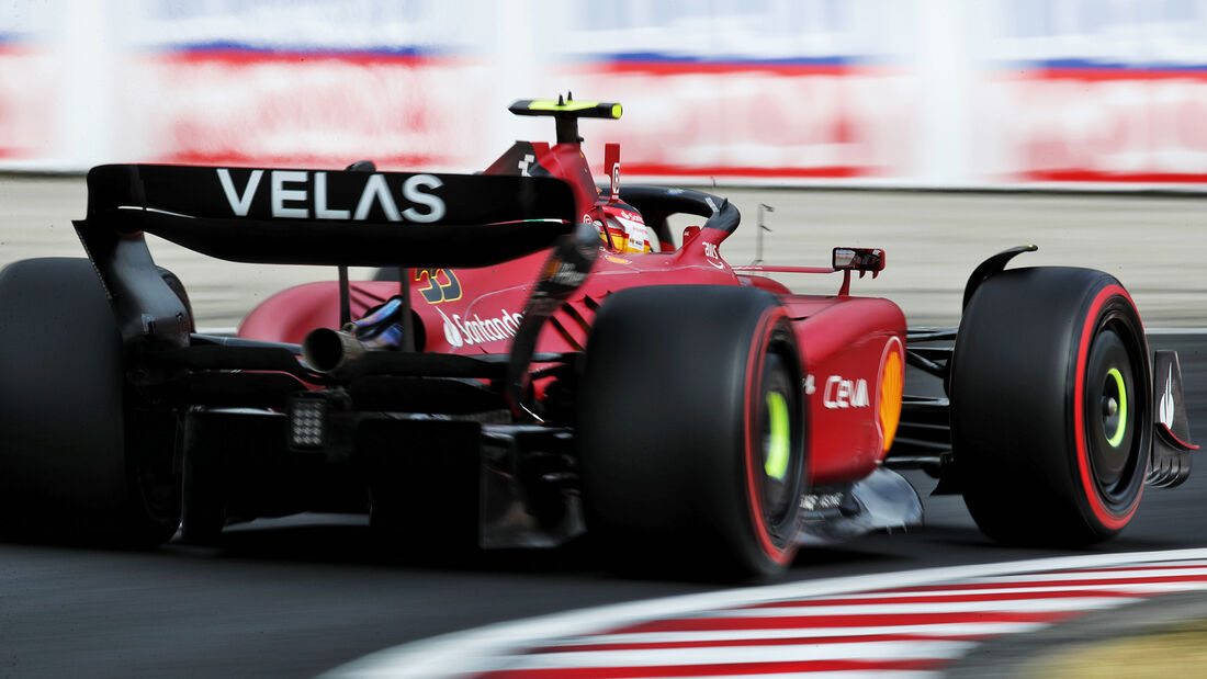 Carlos Sainz - Ferrari - Formel 1 - GP Ungarn - Budapest - Qualifikation - Samstag - 30.7.2022