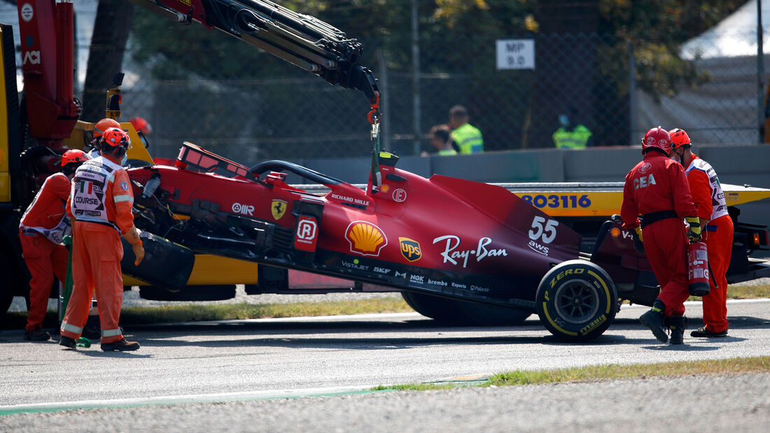 Carlos Sainz - Ferrari - Formel 1 - Monza - GP Italien - 11. September 2021
