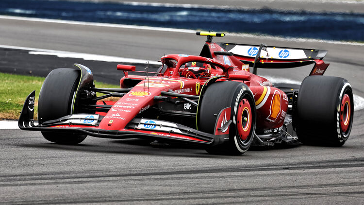 Carlos Sainz - Ferrari - Formel 1 - Silverstone - GP England - 5. Juli 2024