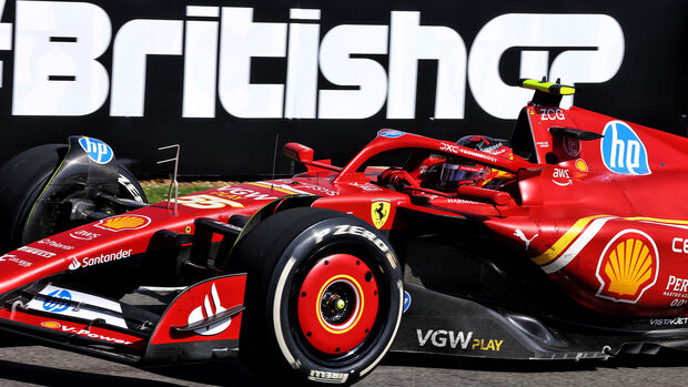 Carlos Sainz - Ferrari - Formel 1 - Silverstone - GP England - 7. Juli 2024