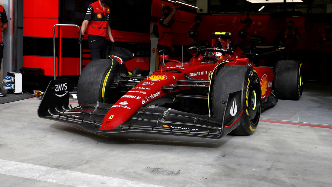Carlos Sainz - Ferrari -Formel 1 - Test - Bahrain - 11. März 2022