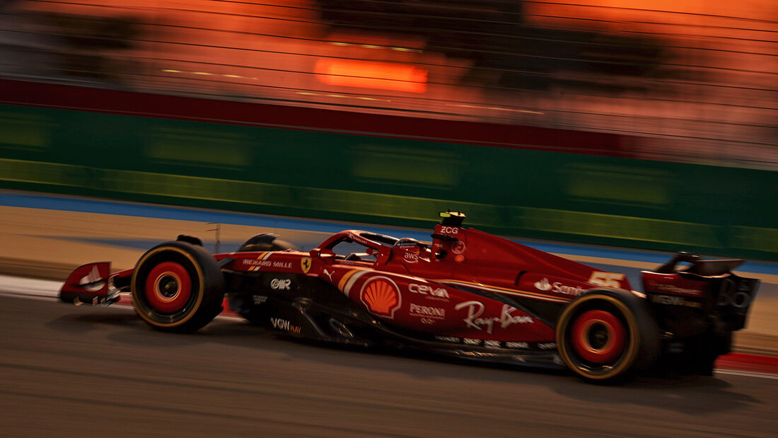 Carlos Sainz - Ferrari - Formel 1 - Test - Bahrain - 22. Februar 2024