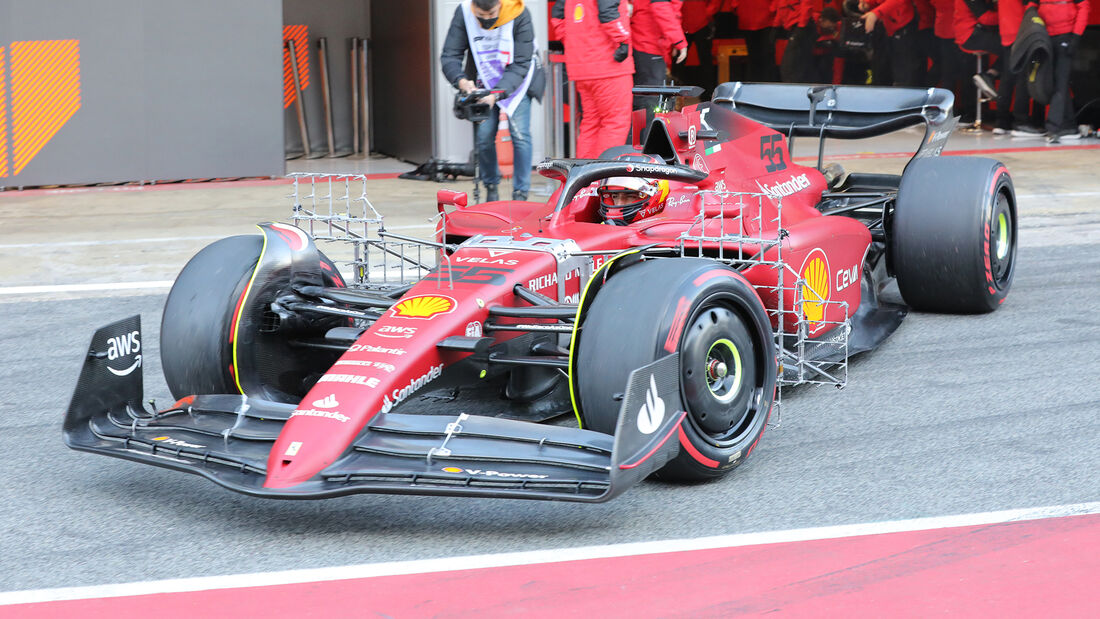 Carlos Sainz - Ferrari - Formel 1 - Test - Barcelona - 24. Februar 2021