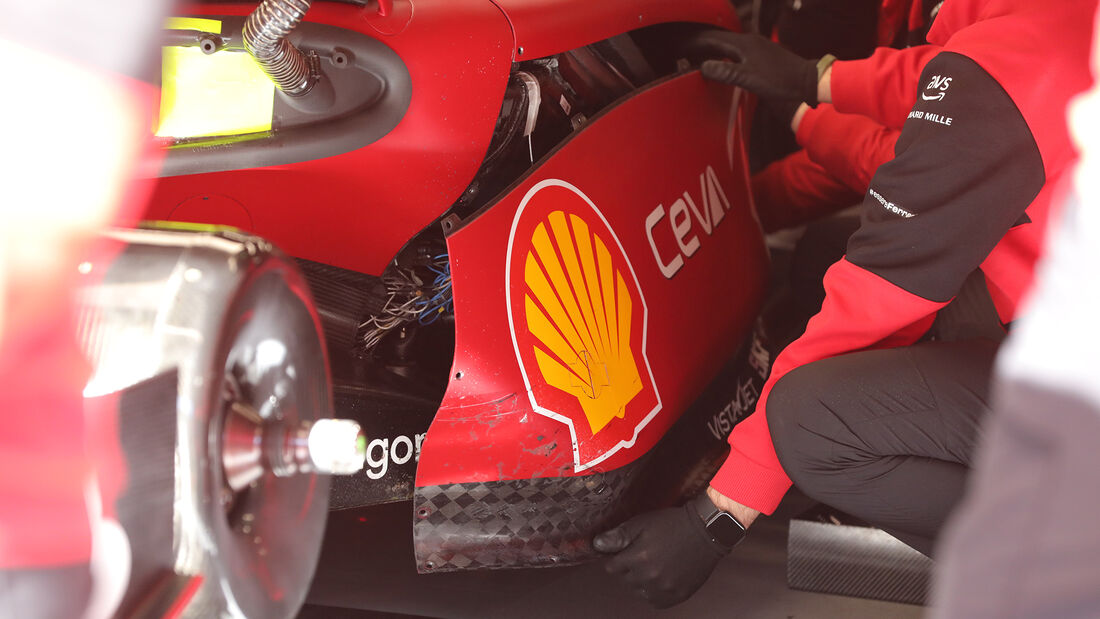 Carlos Sainz - Ferrari - Formel 1 - Test - Barcelona - 24. Februar 2022
