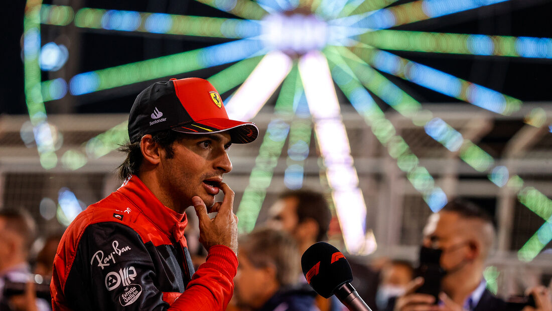 Carlos Sainz - Ferrari - GP Bahrain 2022 - Sakhir - Formel 1 - Qualifikation 
