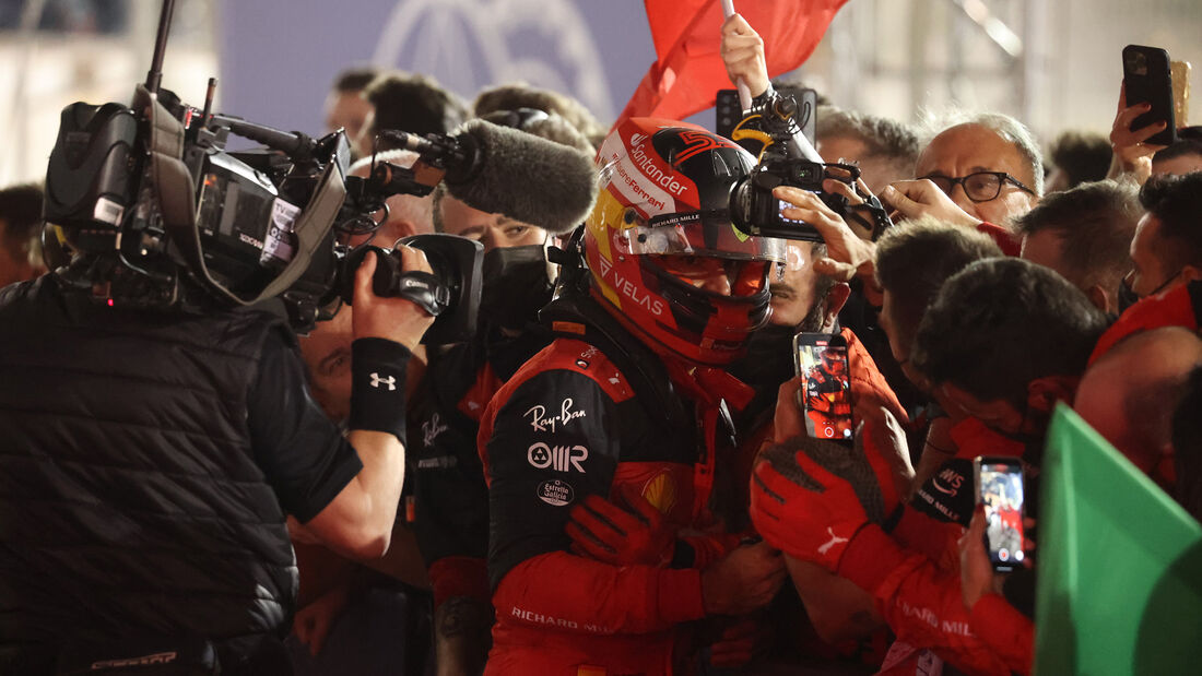 Carlos Sainz - Ferrari - GP Bahrain 2022 - Sakhir - Rennen