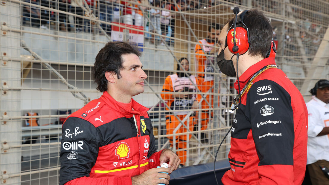 Carlos Sainz - Ferrari - GP Bahrain 2022 - Sakhir - Rennen